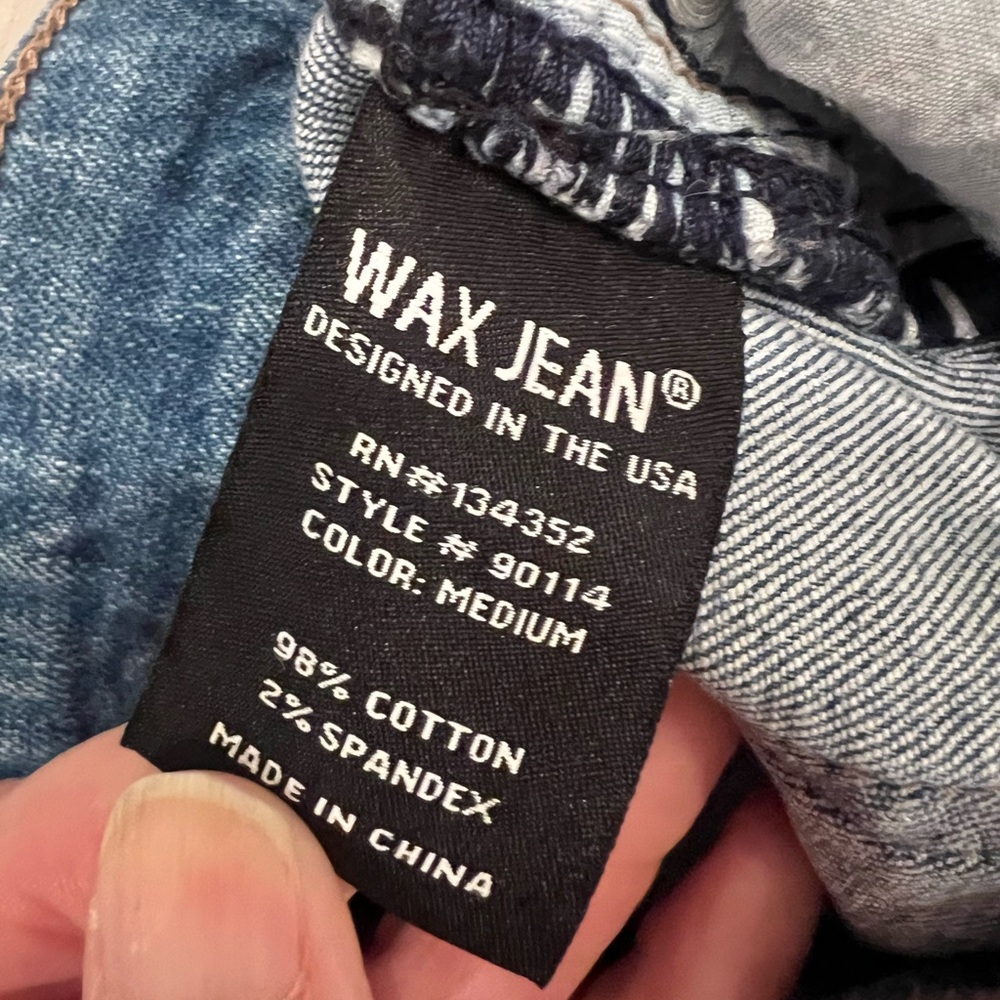 Wax Jeans Los Angeles Denim Skirt | Size M | Like New - Picture 14 of 15